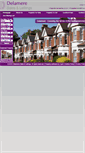 Mobile Screenshot of delamerelettings.co.uk